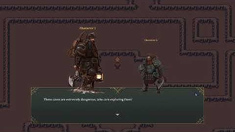 [ToW] Micro-Devlog (Storyline Dialog Test) #2D #MMO #jRPG #dRPG #RPG #Godot