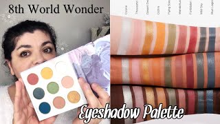 8Th World Wonder Eyeshadow Palette By Sheglam Review And 3 Looks