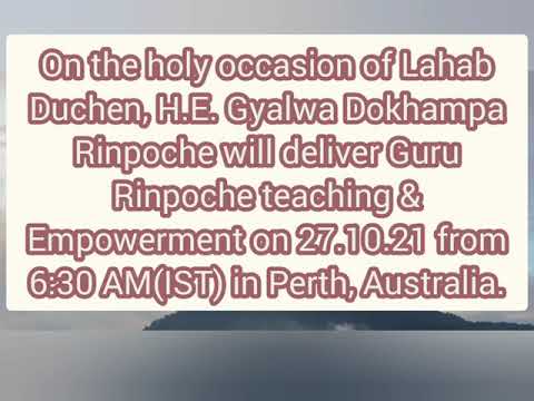 Lhabab Duchen 2021