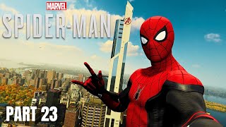 Spider-Man Far From Home Suit Gameplay | Part 23 | MARVEL'S SPIDER-MAN | No Commentary | PS4 |