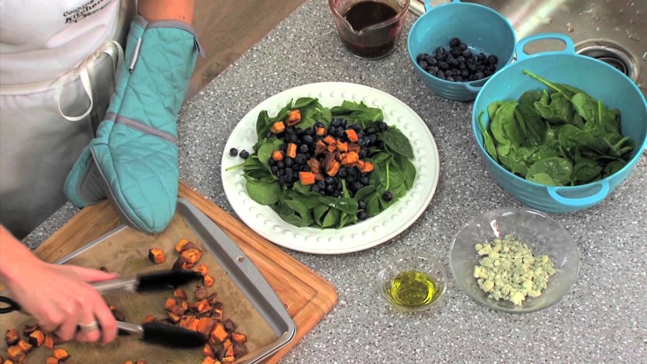 Sweet Potato and Blueberry Salad