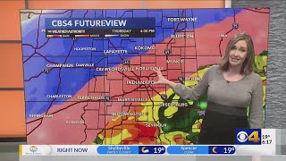 Turning very mild before messy system moves in