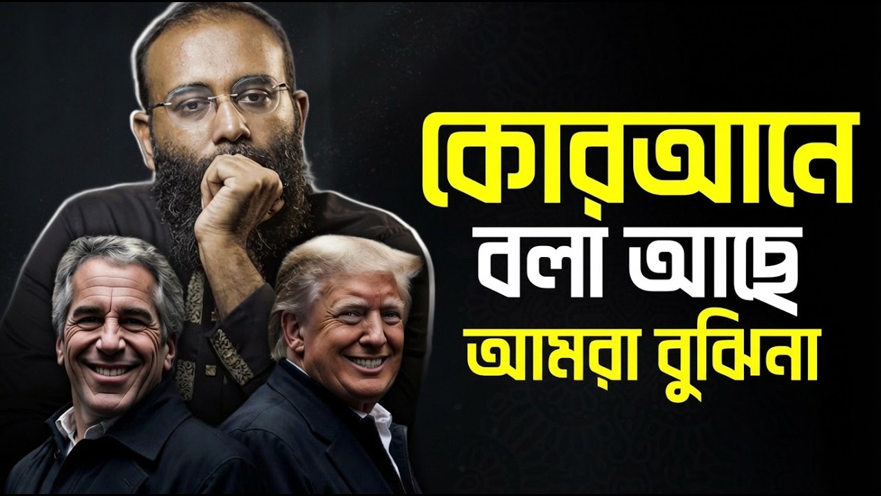 সূরা তীন ও Epstein কেলেঙ্কারি: মানুষ যেভাবে পশু হয়ে উঠে | অন্তরে রোগ, কোরআনে মুক্তি | Yahia Amin