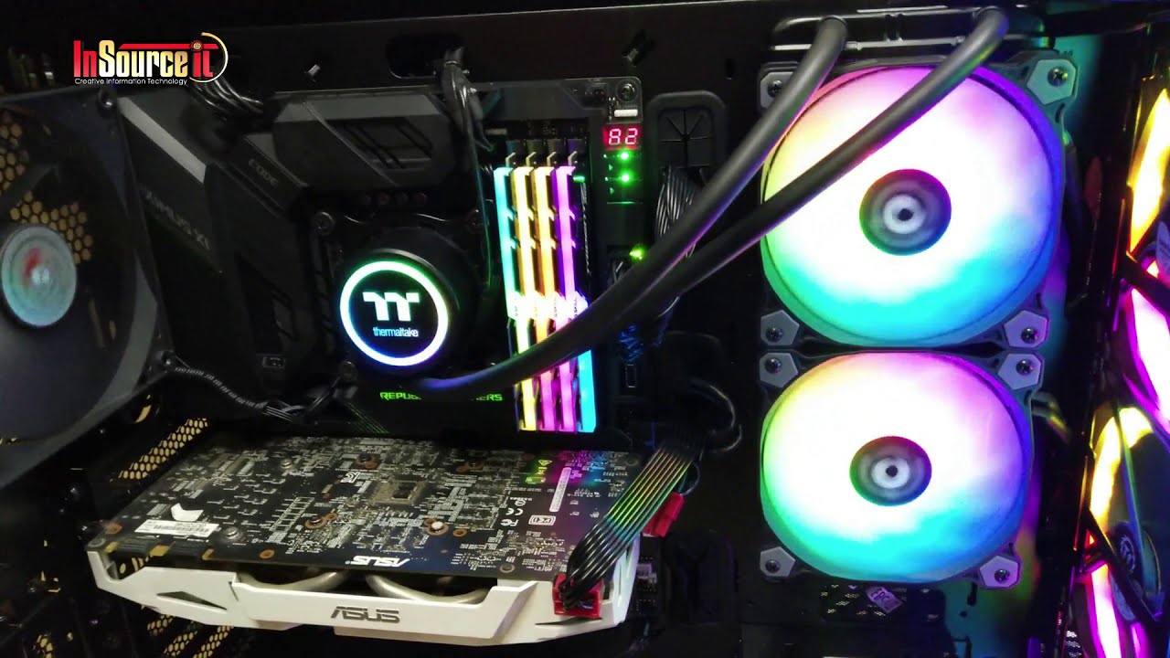 How to Install Thermaltake Water 3.0 240 ARGB Sync Liquid Cooler