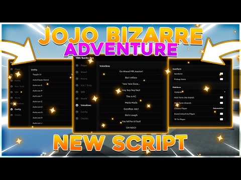 CELULAR/PC] ROBLOX Your Bizarre Adventure SCRIPT MUITO OP!! Auto