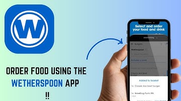 How to Order Food Using the Wetherspoon App – Step-by-Step Tutorial