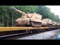 Military Train in Talbot County, Georgia