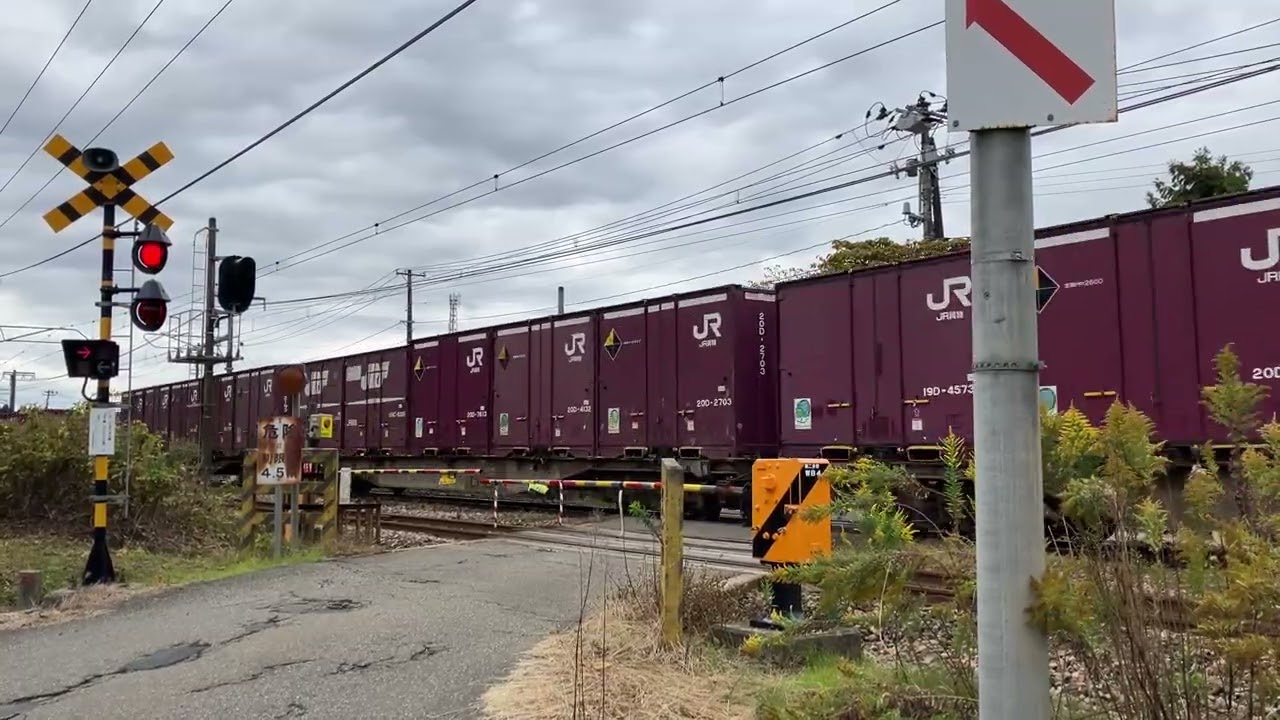 JR信越本線の踏切（加茂ー羽生田）新潟県