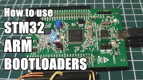 STM32 ARM Microcontroller Bootloaders  / Dfuse / ST link / Serial Flashloader