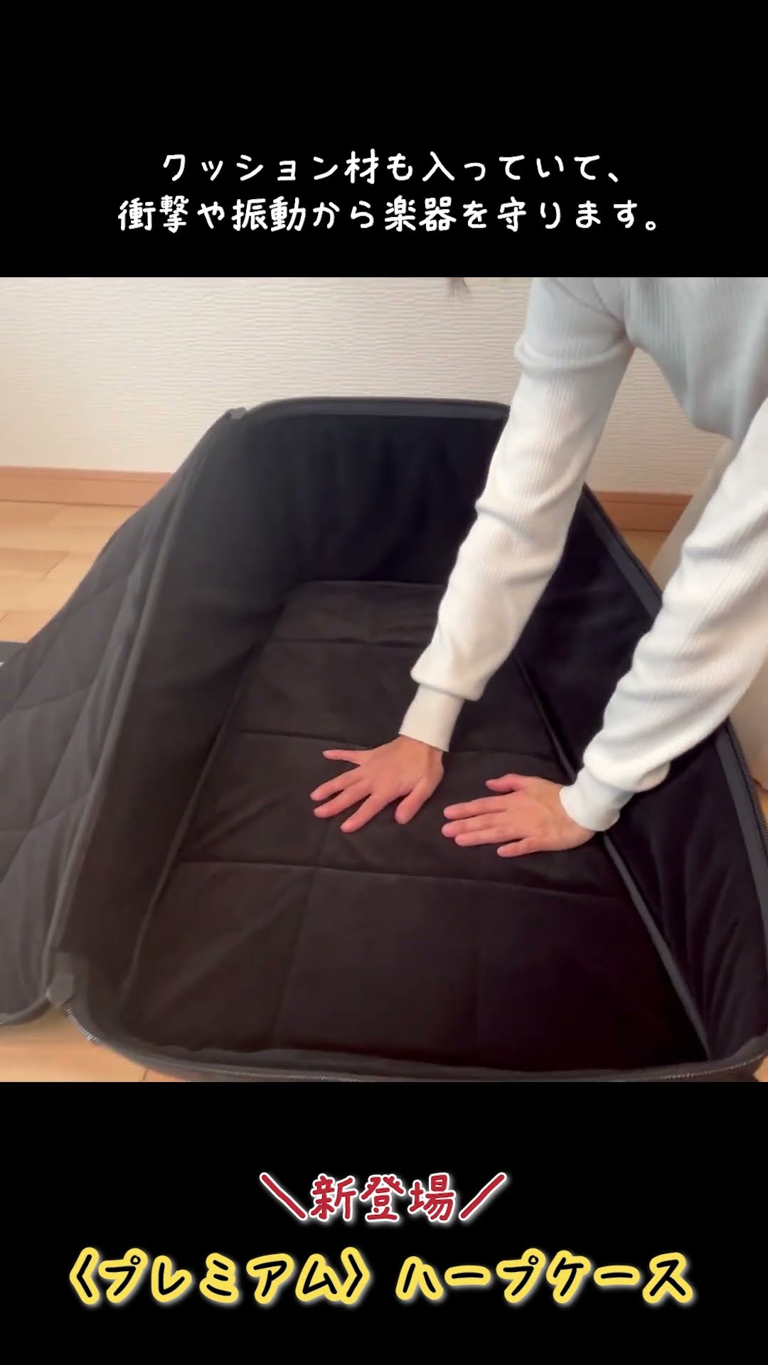 小型ハープソフトケース This is the harp case! (Compatible with: Aoyama Harp, Ototsubu