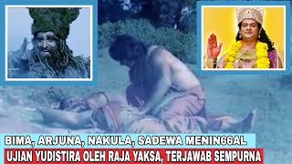 4 Pandawa M4Ti | Yudistira Diuji Raja Yaksa #Mahabarata (Penyamaran Dewa Dharma) #Mahabaratha