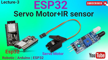 Esp32+Servo Motor+IR sensor Programming in details | Circuit | Code | Arduino Titan
