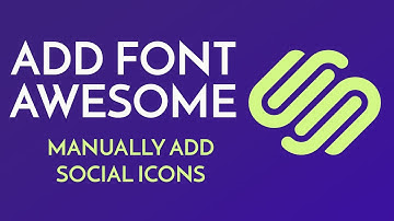 Add SquareSpace Font Awesome Icons - Especially If You Need More Than One Grouping of Social Icons