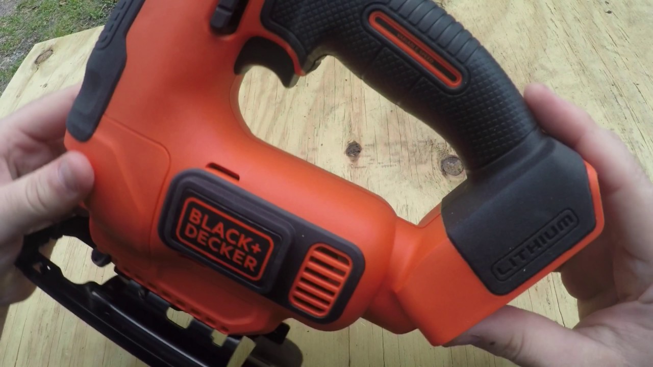 BLACK+DECKER 20V MAX* POWERCONNECT Cordless Jig Saw (Tool Only) (BDCJS20B)  