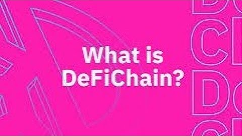 👉What EXACTLY is Defi-Chain Blockchain? What is Cake Defi? Let