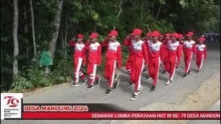 LOMBA GERAK JALAN DESA MANDUNG KEC. KOKOP KAB. BANGKALAN HUT RI KE- 79. PART 2