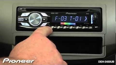 How To DEH 3400UB - USB Playback