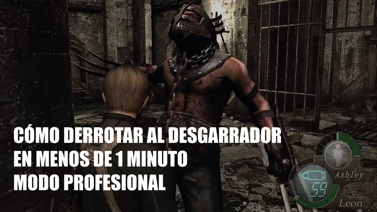 GUÍA PROFESIONAL RESIDENT EVIL 4: DERROTAR AL GARRADOR EN MENOS DE 1 MINUTO