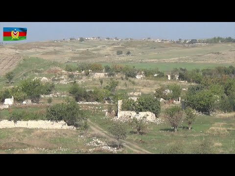 İşğaldan azad olunan Füzuli şəhərinin mərkəzində Azərbaycan bayrağı qaldırılıb