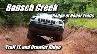 Rausch Creek Offroad Park, Trail 11, and Crawler Ridge, 2019 Jeep Cherokee Trailhawk Elite 4x4