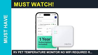 RV Pet Temperature Monitor No WiFi Required Review 2026