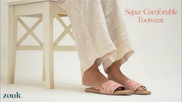 Super Comfortable Footwear by Zouk | Made for Every Modern Indian Women | Proudly Indian, 100% Vegan