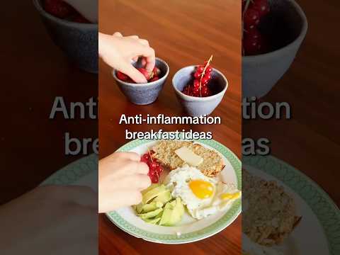 3 Anti-Inflammatory Breakfasts You Need to Try 🍓 #inflammation #antiinflammatory #breakfast