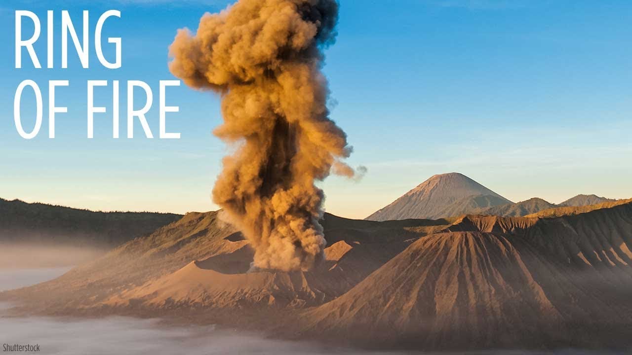 newspaper mockup Hawaii volcano prompts 'ring of fire' fears for West Coast