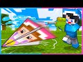 紙飛行機vs水鉄砲でマインクラフト🧻🔫【 マイクラ / Minecraft  】