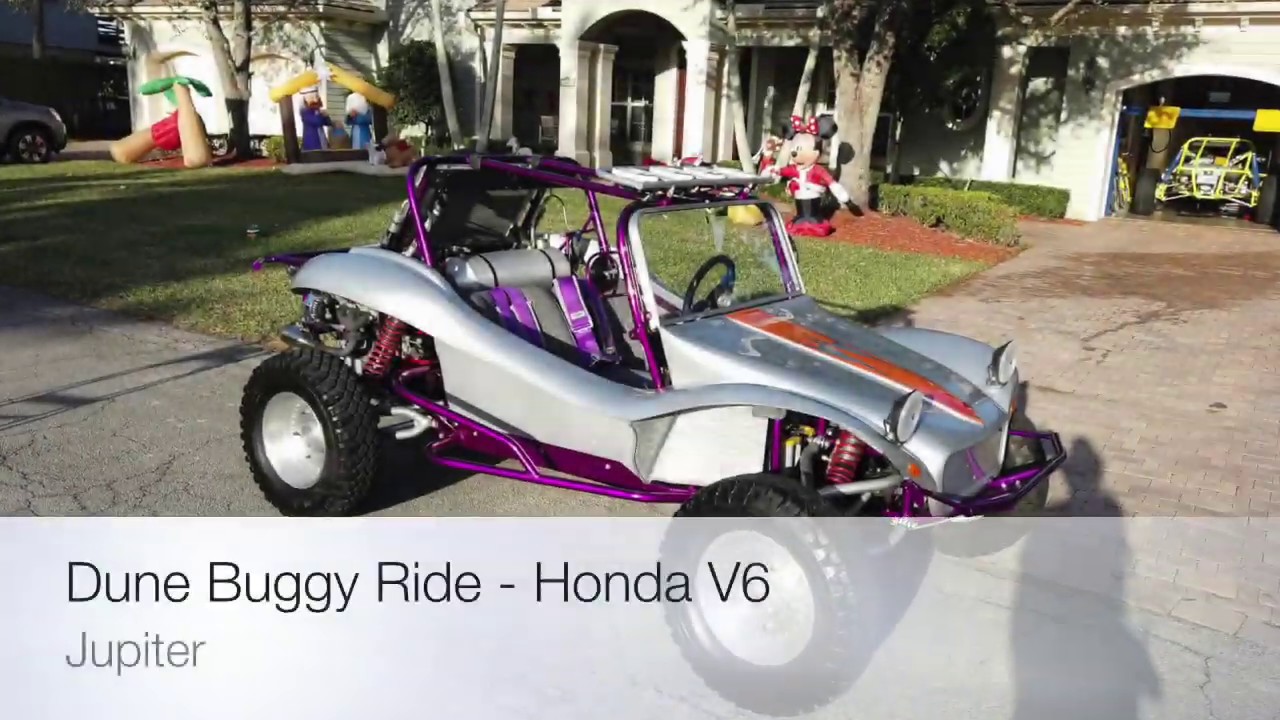 Dune Buggy Ride - Honda V6 - YouTube