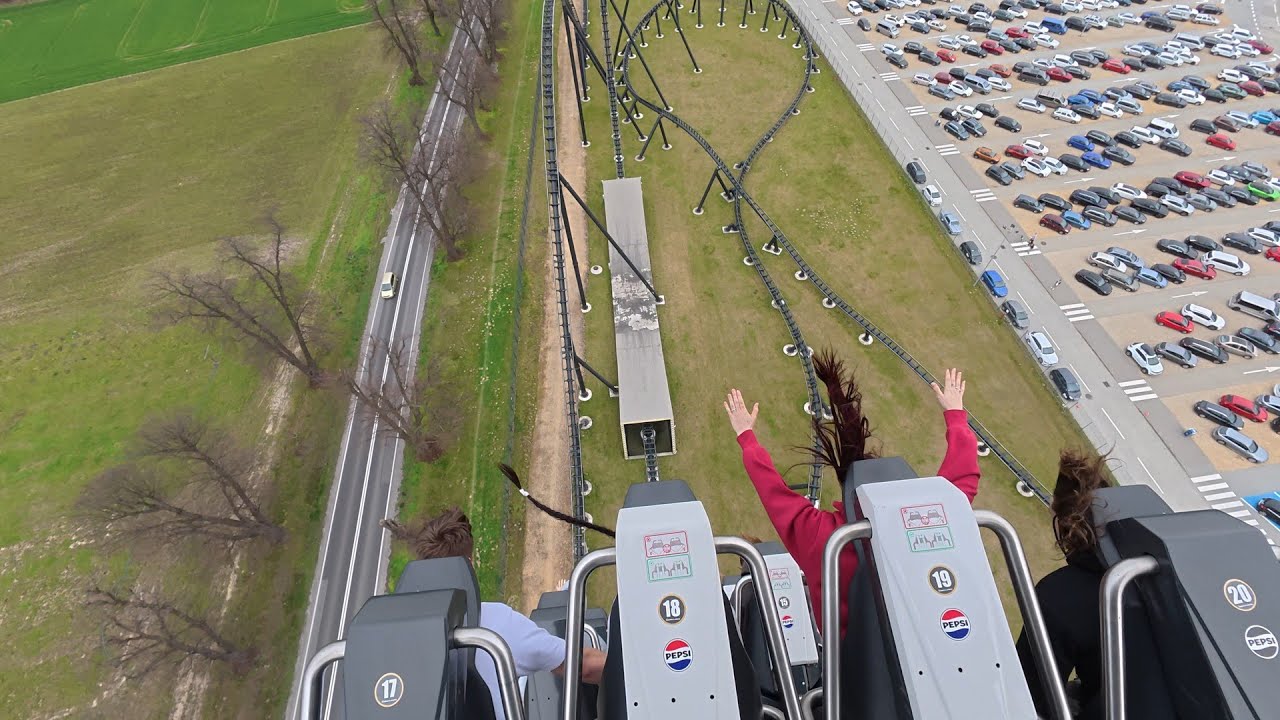 POV: HYPERION – One of Europe’s TALLEST & FASTEST Coasters in 4k 60 fps! 🎢🔥 | Energylandia