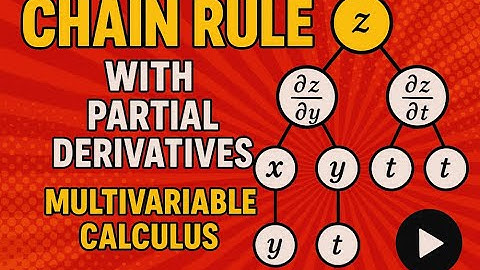 Chain Rule With Partial Derivatives with Tree Diagram - Multivariable Calculus