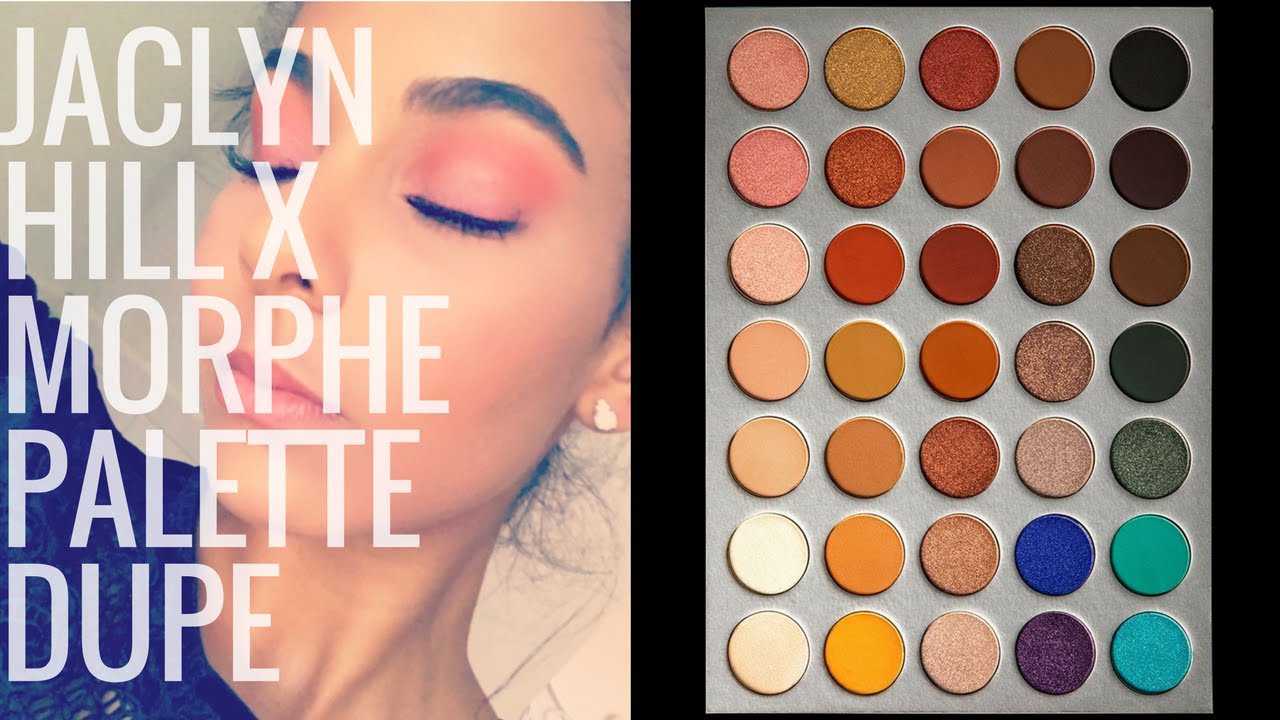 Jaclyn hill X morphe dupe