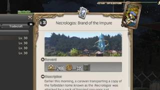 Ff14 - Lq - Necrologos Brand Of The Impure - Lv.30