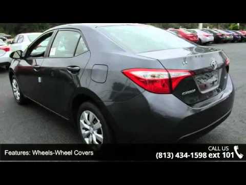 2015 Toyota Corolla LE - Stadium Toyota - Tampa, FL 33614 - YouTube