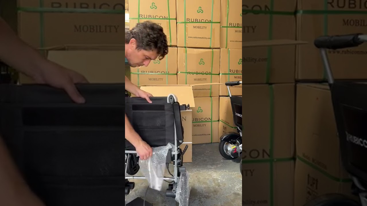 Unboxing and Seting Up of Rubicon D4 Electric Wheelchair YouTube