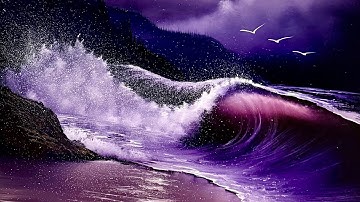 Tutorial over een brekende golf in zee #SchilderTutorial #Olieverf #GratisTutorial #SchilderenMet...