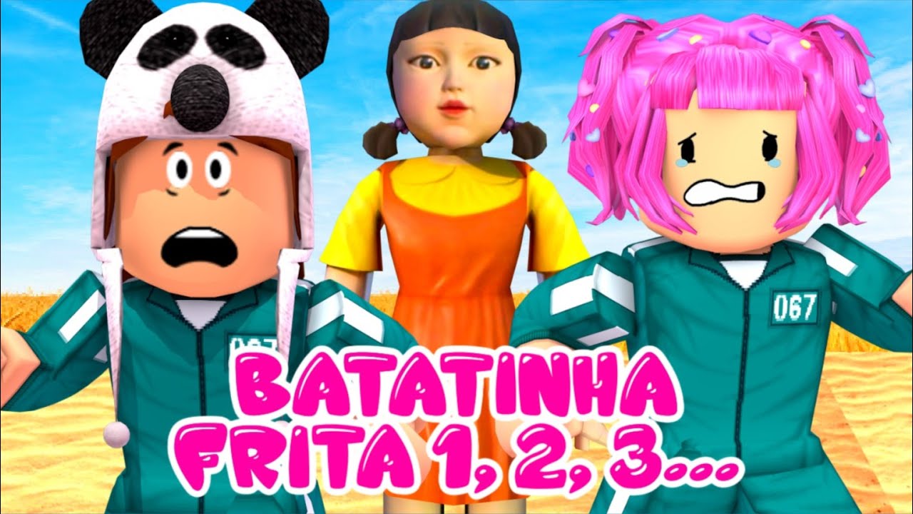 Roblox - SOBREVIVENDO AO JOGO BATATINHA FRITA 1 2 3 ROUND 6 (Hexa Game)  Luluca Games