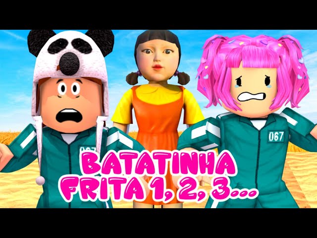 Roblox - SOBREVIVENDO AO JOGO BATATINHA FRITA 1 2 3 ROUND 6 (Hexa Game)  Luluca Games