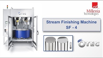 SF 4 - deburring, honing, smoothing and polishing of cutting punches - mass finishing with OTEC