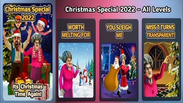 Scary Teacher 3D - Christmas Special 2022 : It