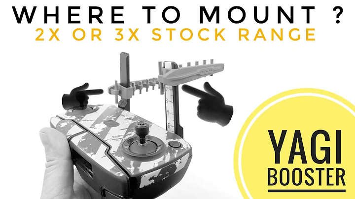 Yagi Antenna Booster | Where to mount for Maximum Range | DJI Mavic Mini Range Test