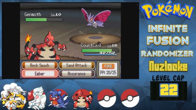 Pokemon: Infinite Fusion Randomizer Nuzlocke Part 5 ~ Getting