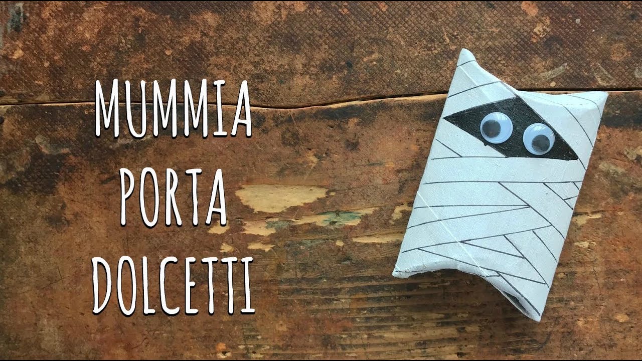 MUMMIA PORTA DOLCETTI (Halloween) Arte per Te colaborar estagio