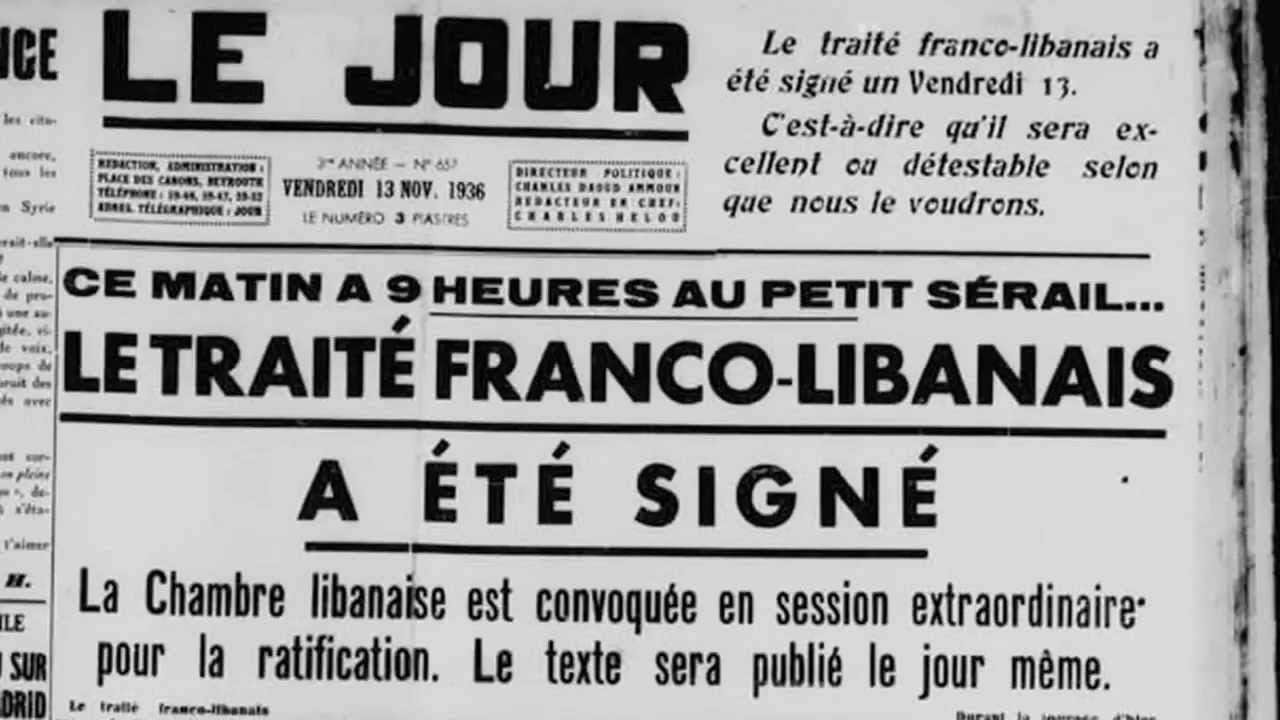 22/11/1943 : Le cheminement vers l'indépendance du Liban - L'Orient-Le