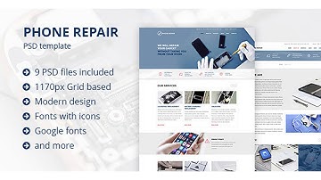 Phone Repair | Themeforest Website Templates and Themes