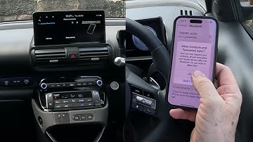 How to pair your mobile to the Bluetooth Audio System in a 2025 Hyundai Inster
