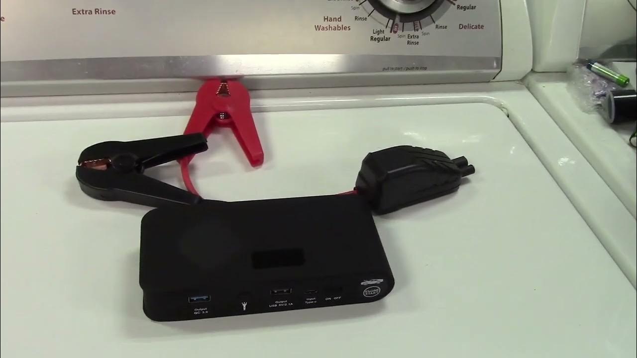 BOOKOO Q6 1600A Peak Car Jump Starter Pack Review YouTube