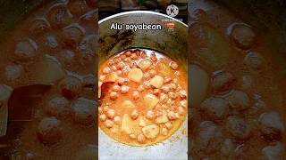 Alu soyabean Curry 🫕#recipe #shots #cooking #odiafood #odiashorts #odia #odiarecipe #food #viral