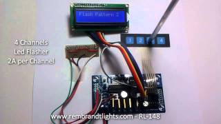 RL-148 - High Power 4 Channel LED Flasher PIC16F690